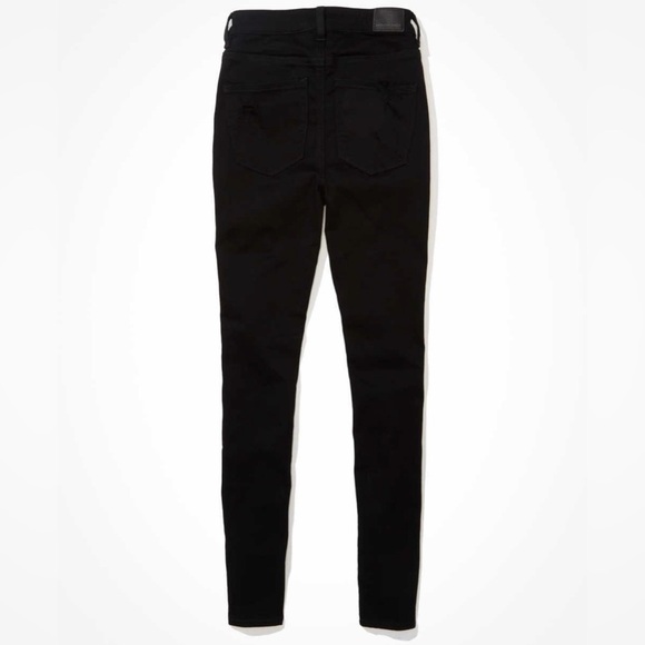 American Eagle NEXT LEVEL RIPPED HIGH V-RISE JEGGING - Picture 5 of 8